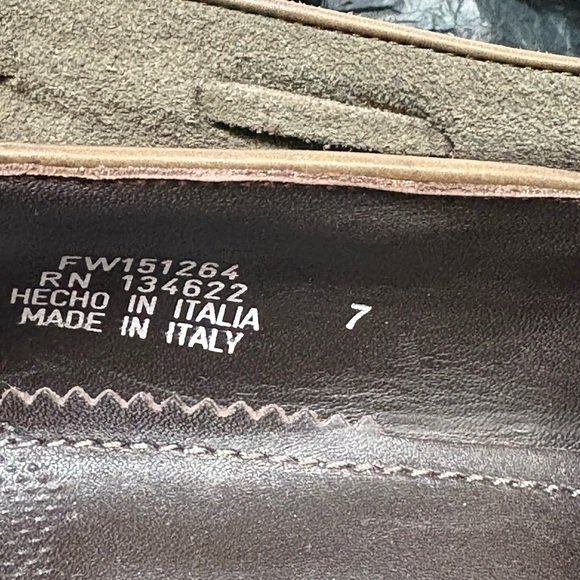 Suitsupply Mens Suede Leather Tassel Loafers Size US 8 UK 7 EU 41 - Picture 9 of 11